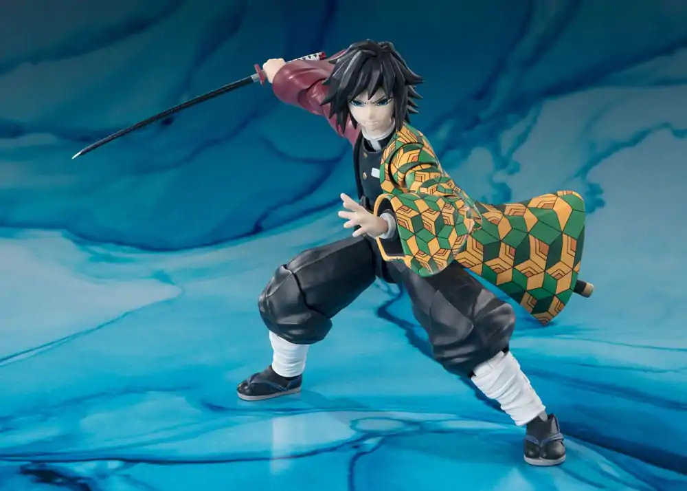 Demon Slayer: Kimetsu no Yaiba S.H. Figuarts akčná figúrka Giyu Tomioka 15 cm termékfotó