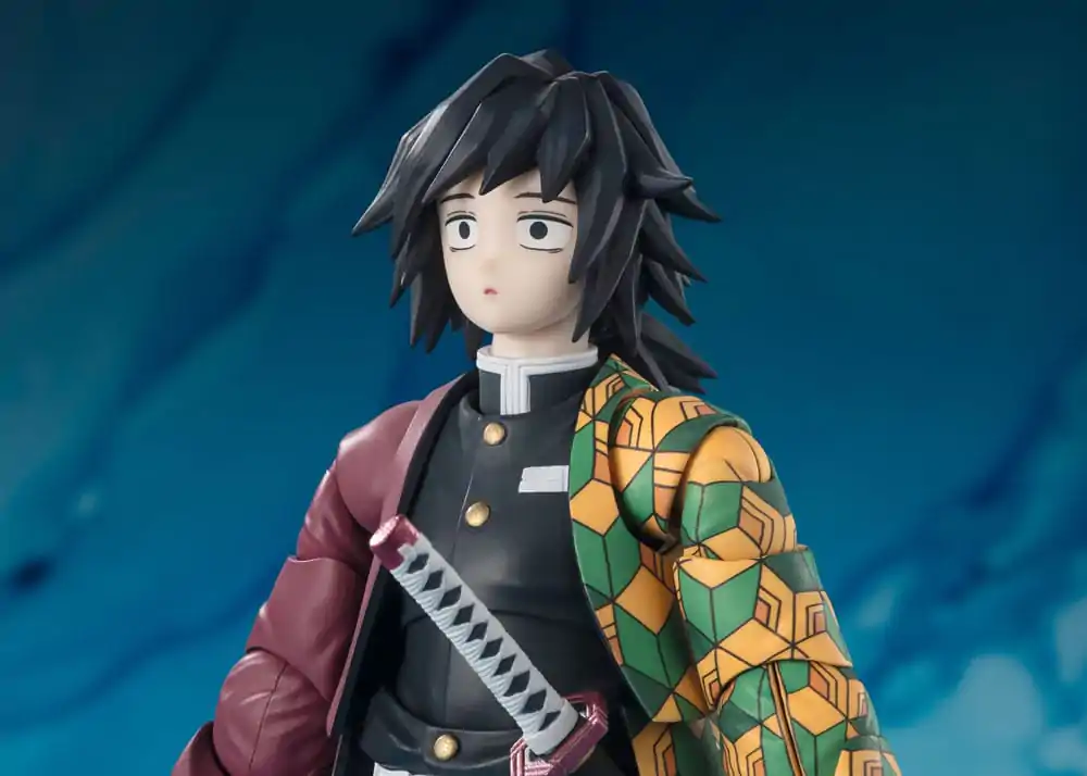 Demon Slayer: Kimetsu no Yaiba S.H. Figuarts akčná figúrka Giyu Tomioka 15 cm termékfotó