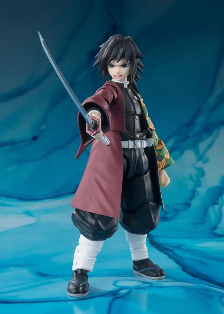 Demon Slayer: Kimetsu no Yaiba S.H. Figuarts akčná figúrka Giyu Tomioka 15 cm termékfotó