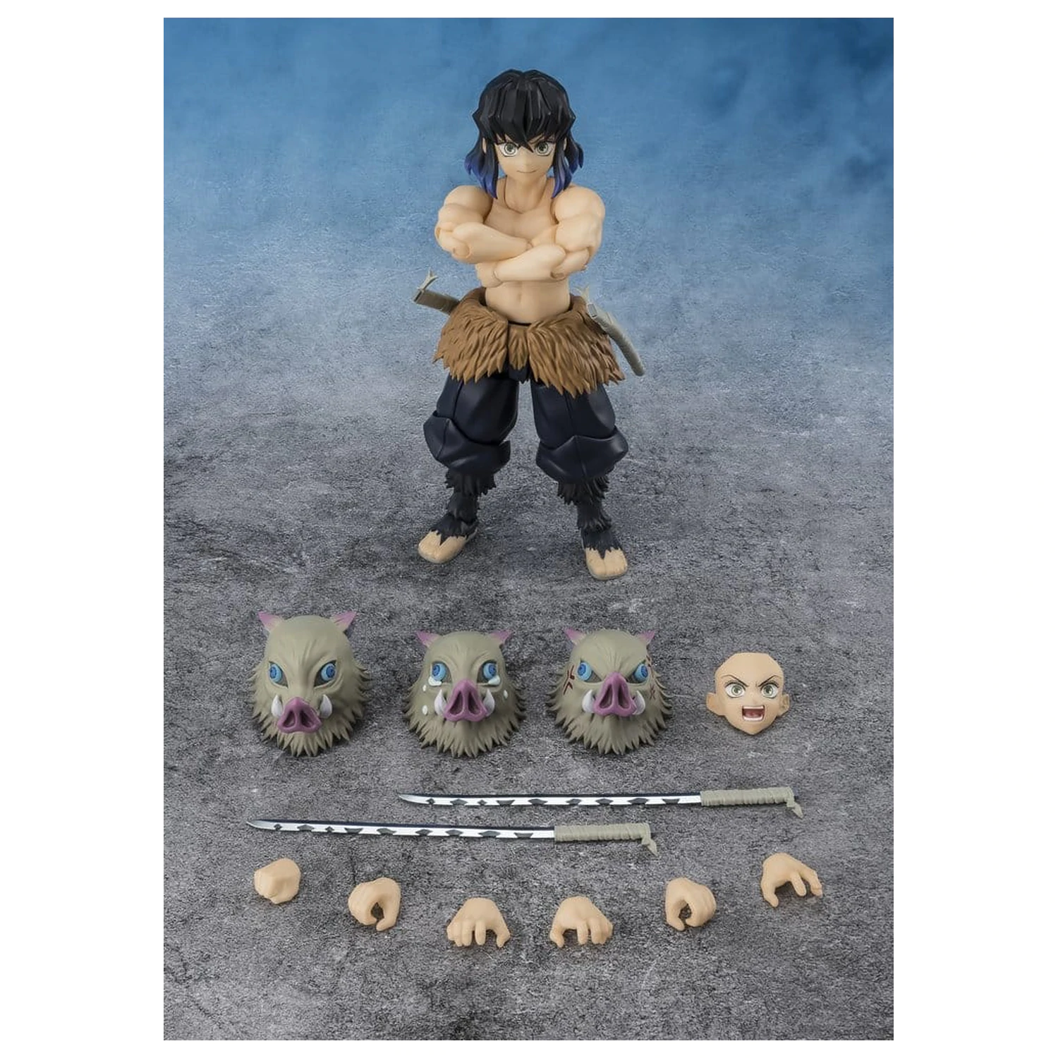 Demon Slayer: Kimetsu no Yaiba S.H. Figuarts akčná figúrka Inosuke Hashibira 14 cm produktová fotografia