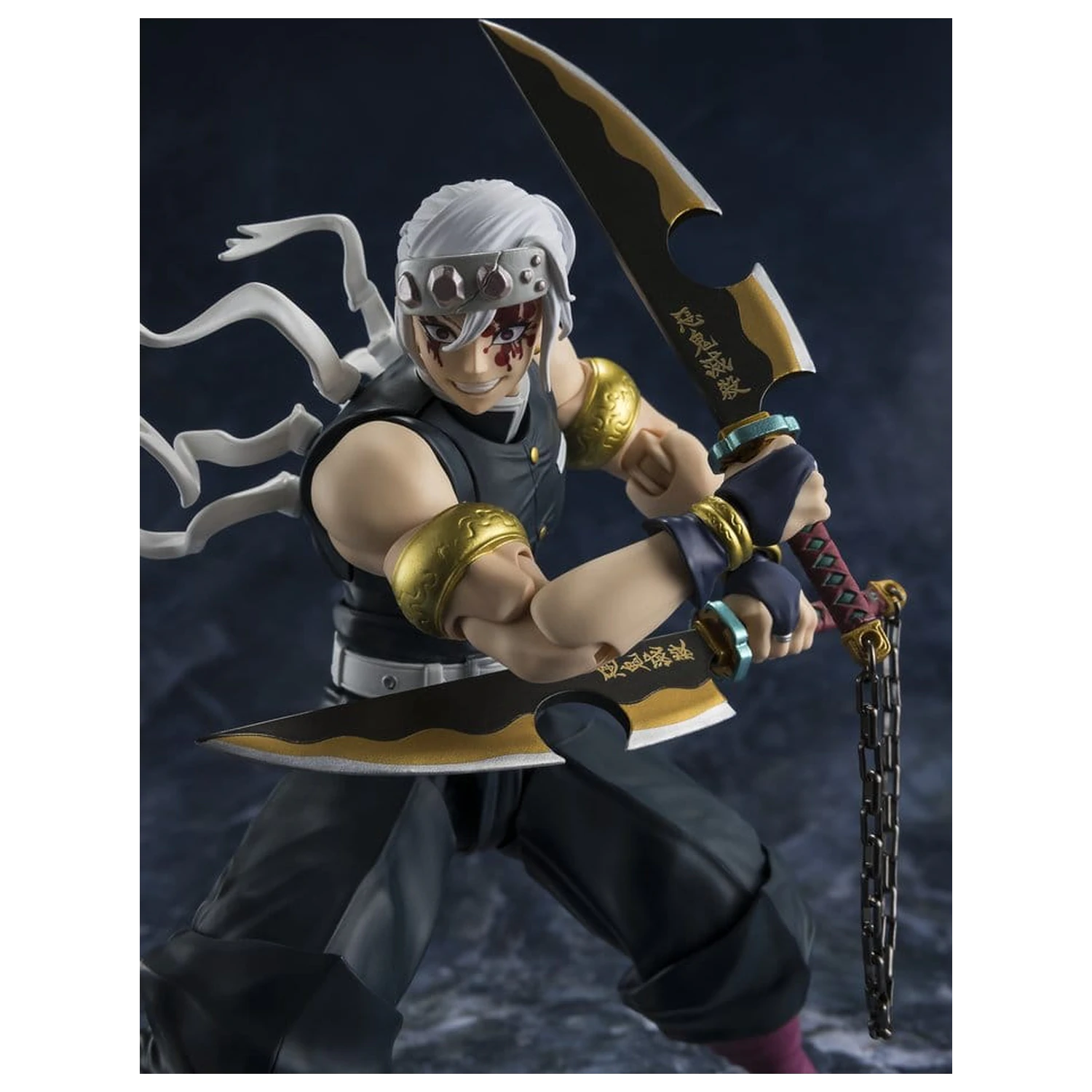 Demon Slayer: Kimetsu no Yaiba S.H.Figuarts akčná figúrka Uzui Tengen 17 cm produktová fotografia