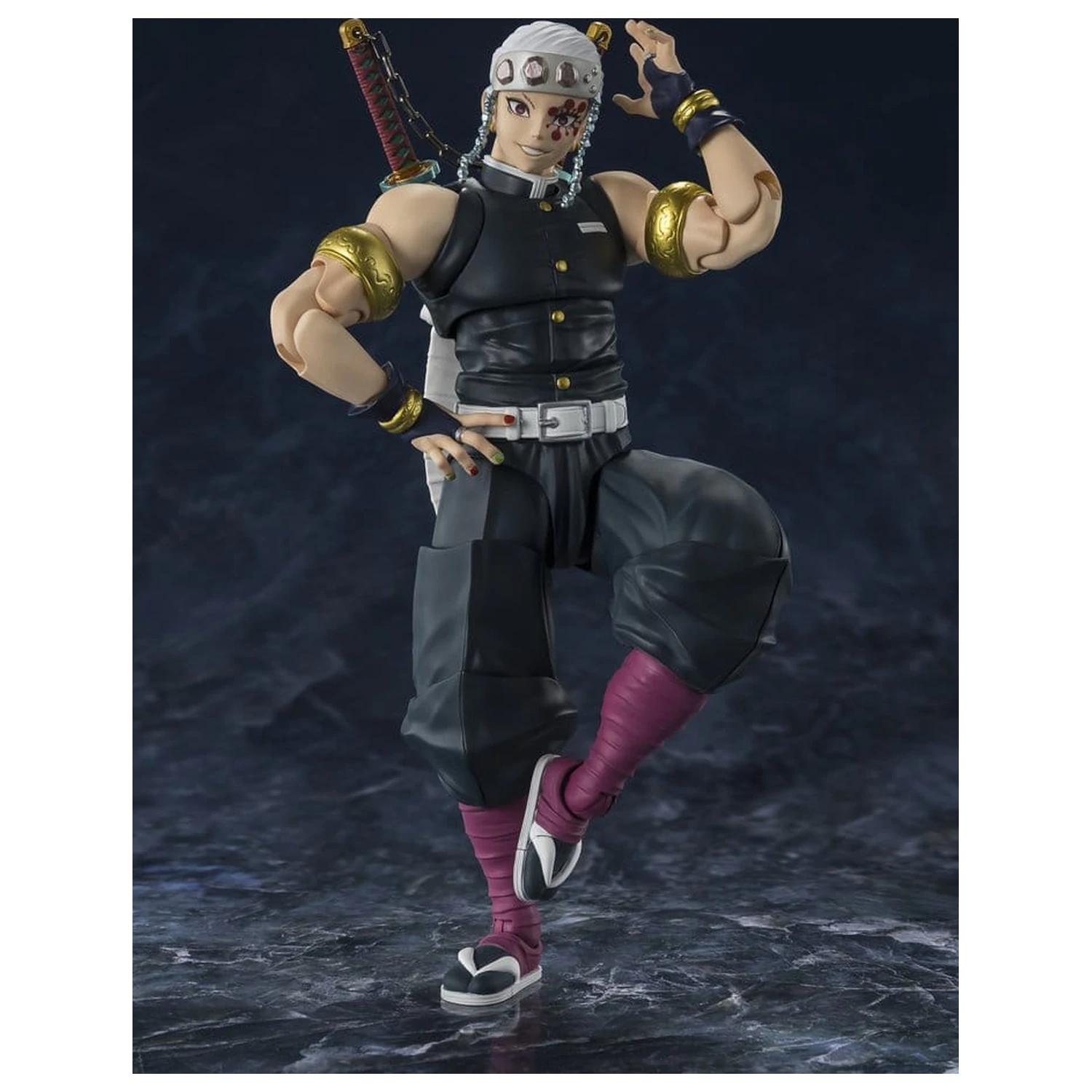 Demon Slayer: Kimetsu no Yaiba S.H.Figuarts akčná figúrka Uzui Tengen 17 cm produktová fotografia