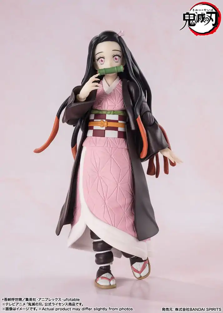 Demon Slayer: Kimetsu no Yaiba S.H. Figuarts akčná figúrka Nezuko Kamado 13 cm termékfotó