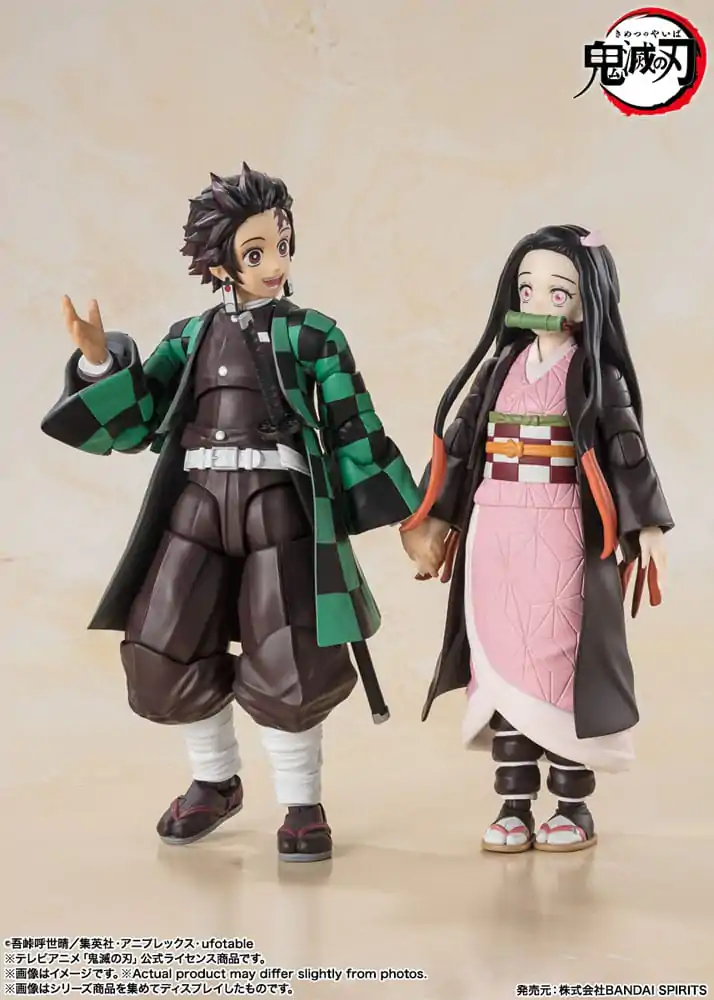 Demon Slayer: Kimetsu no Yaiba S.H. Figuarts akčná figúrka Nezuko Kamado 13 cm termékfotó