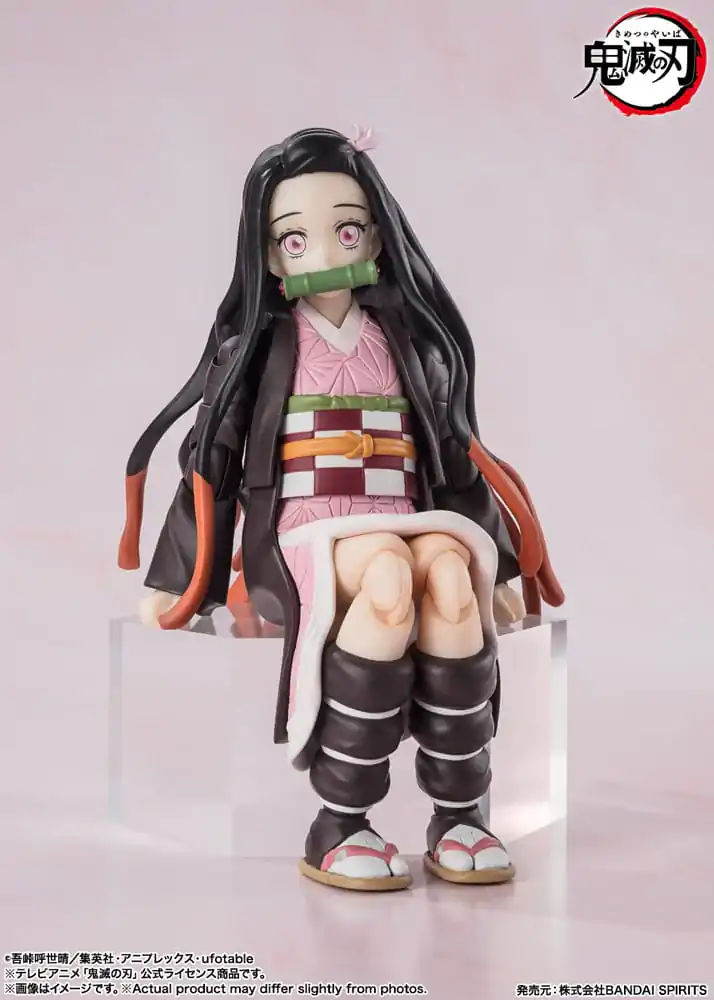 Demon Slayer: Kimetsu no Yaiba S.H. Figuarts akčná figúrka Nezuko Kamado 13 cm termékfotó