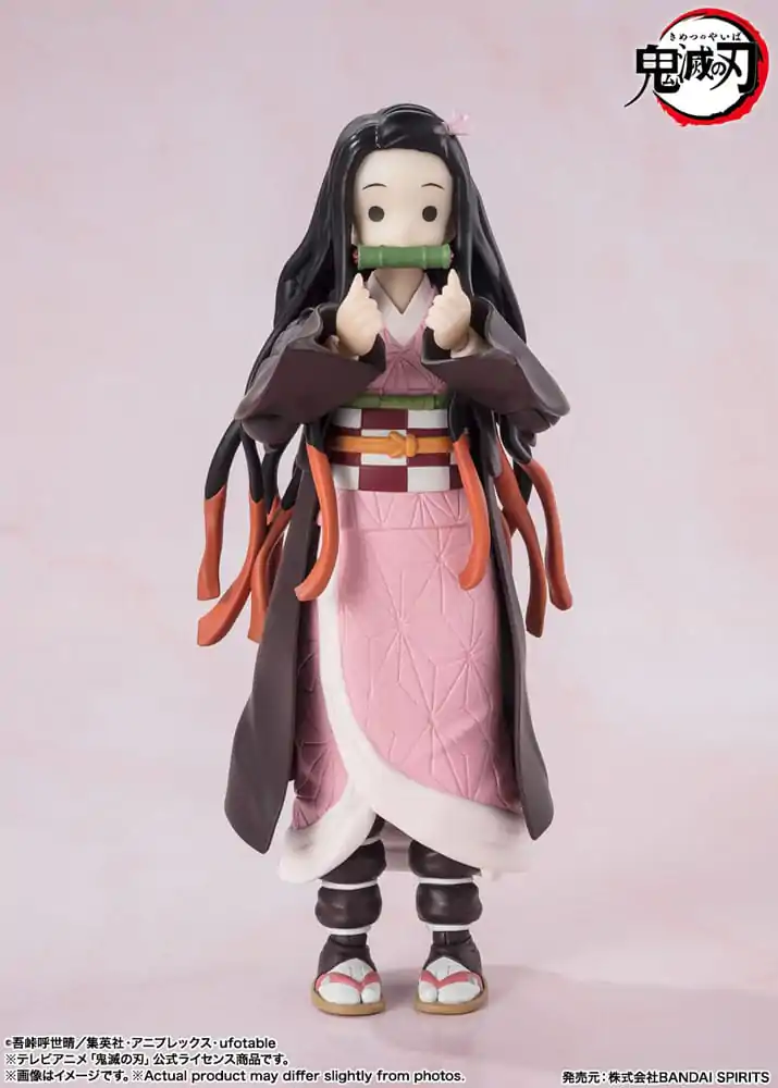 Demon Slayer: Kimetsu no Yaiba S.H. Figuarts akčná figúrka Nezuko Kamado 13 cm termékfotó