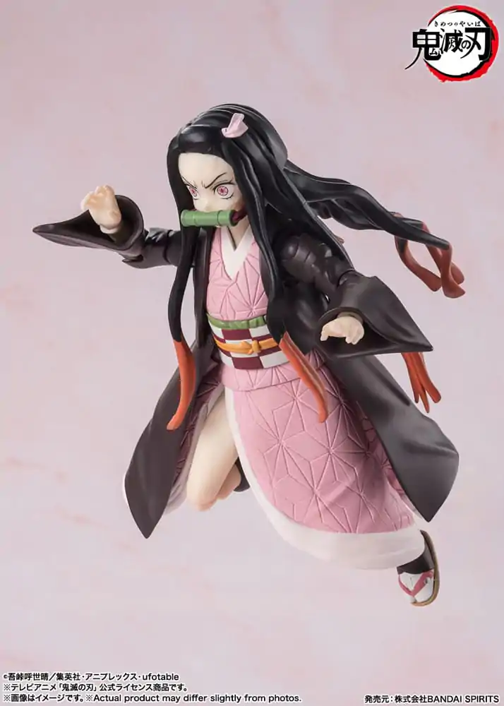 Demon Slayer: Kimetsu no Yaiba S.H. Figuarts akčná figúrka Nezuko Kamado 13 cm termékfotó