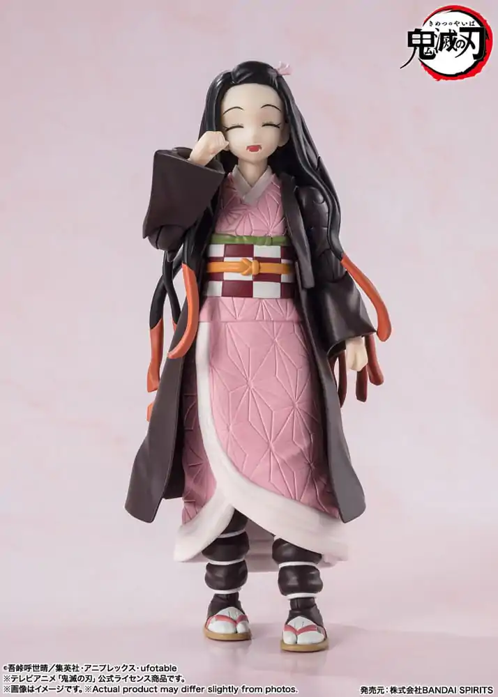 Demon Slayer: Kimetsu no Yaiba S.H. Figuarts akčná figúrka Nezuko Kamado 13 cm termékfotó