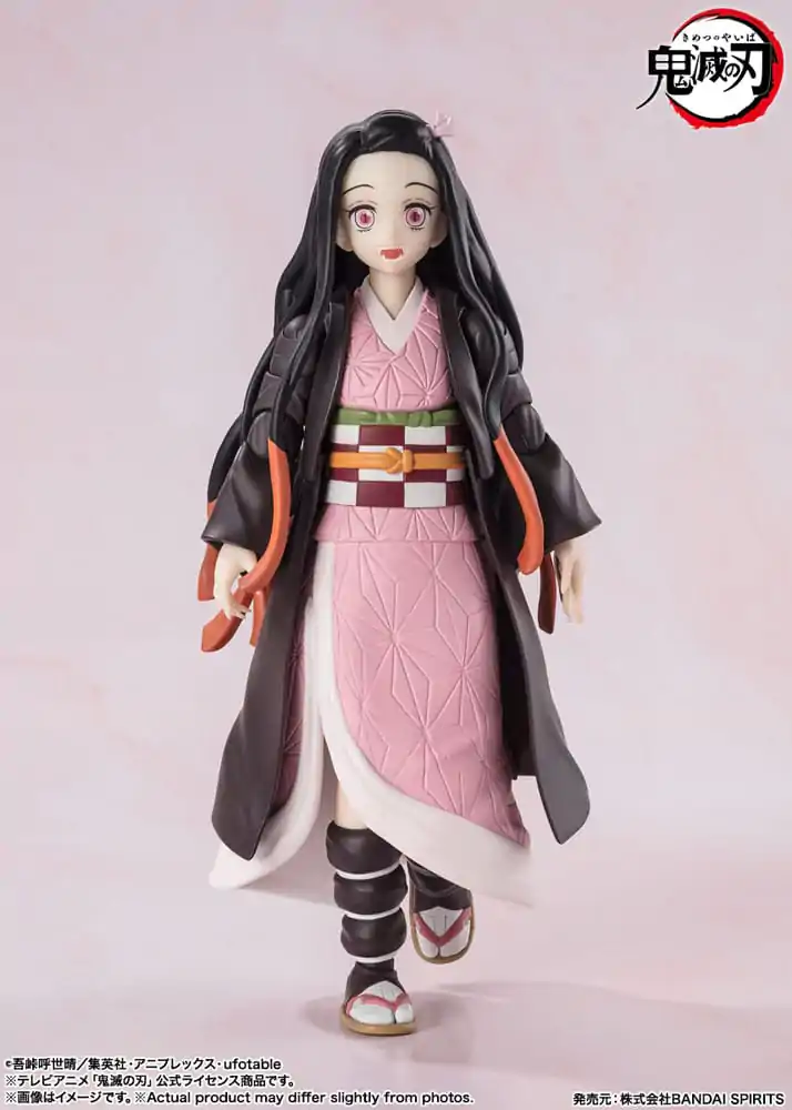 Demon Slayer: Kimetsu no Yaiba S.H. Figuarts akčná figúrka Nezuko Kamado 13 cm termékfotó