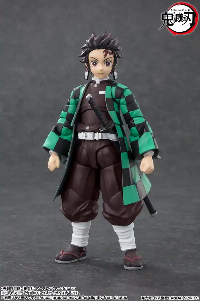 Demon Slayer: Kimetsu no Yaiba S.H. Figuarts akčná figúrka Tanjiro Kamado 14 cm termékfotó