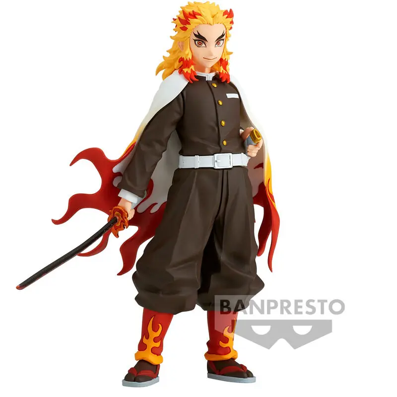 Demon Slayer Kimetsu no Yaiba Kyojuro Rengoku figúrka 17 cm produktová fotografia
