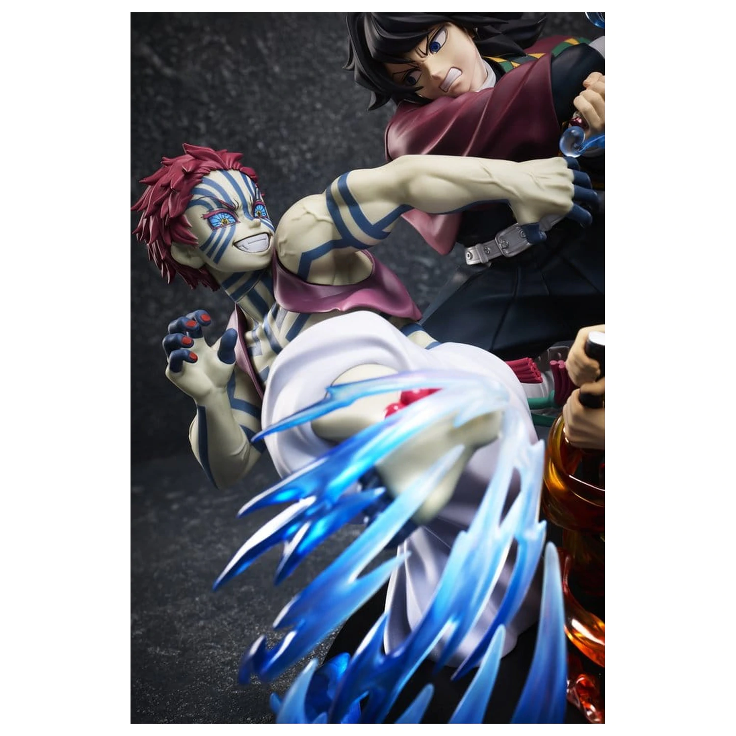 Demon Slayer: Kimetsu no Yaiba PVC Figúrka Tanjiro Kamado & Giyu Tomioka & Akaza 13 cm produktová fotografia