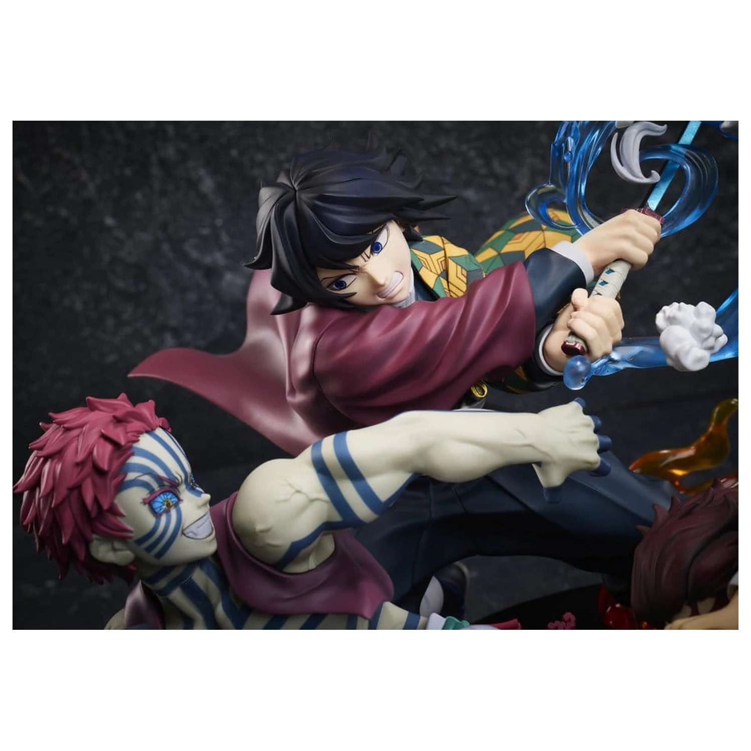 Demon Slayer: Kimetsu no Yaiba PVC Figúrka Tanjiro Kamado & Giyu Tomioka & Akaza 13 cm produktová fotografia