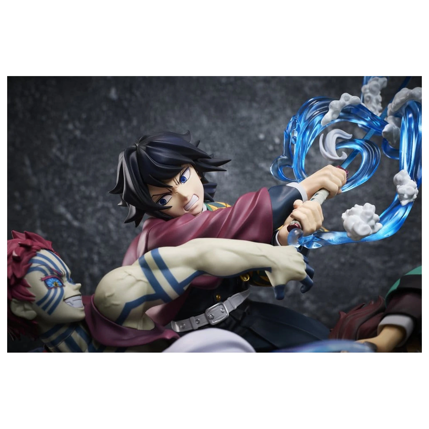 Demon Slayer: Kimetsu no Yaiba PVC Figúrka Tanjiro Kamado & Giyu Tomioka & Akaza 13 cm produktová fotografia