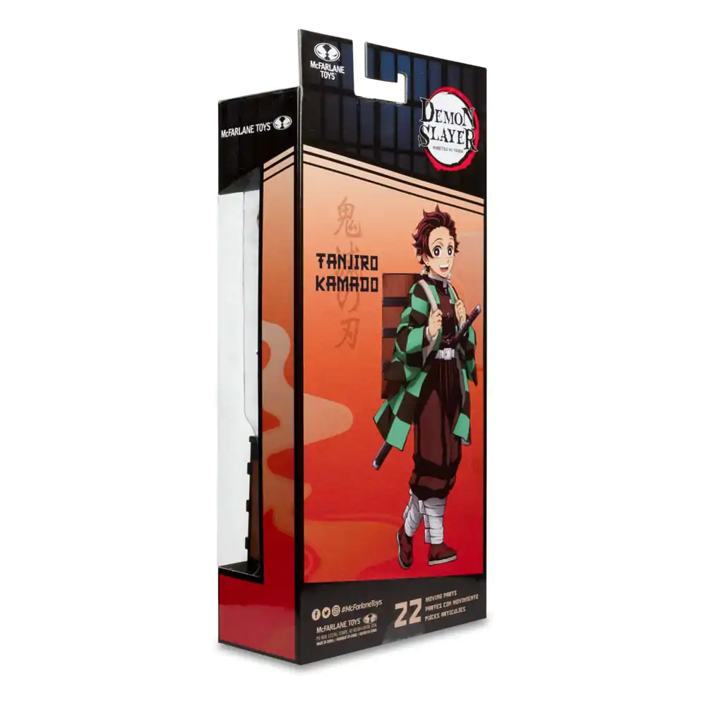 Demon Slayer: Kimetsu no Yaiba akčná figúrka Tanjiro Kamado (s krabicou Nezuko) (3. séria) 18 cm termékfotó