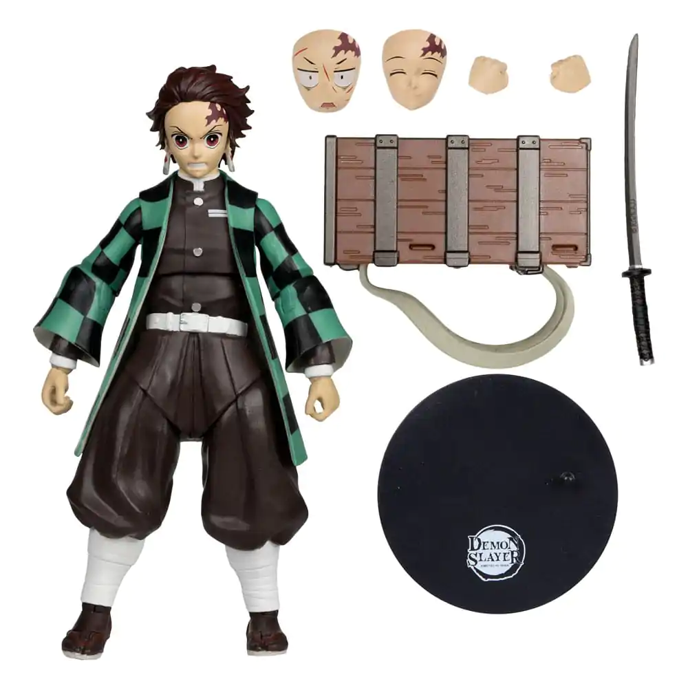 Demon Slayer: Kimetsu no Yaiba akčná figúrka Tanjiro Kamado (s krabicou Nezuko) (3. séria) 18 cm termékfotó