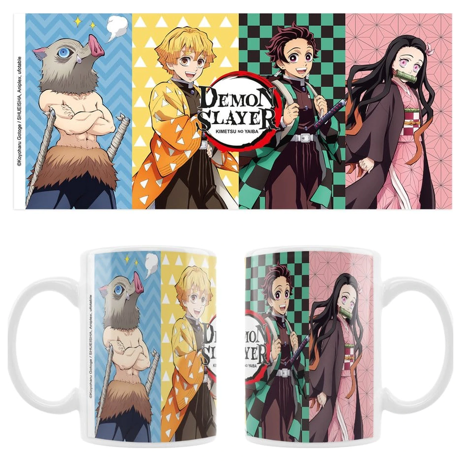 Demon Slayer: Kimetsu no Yaiba Hrnček Team produktová fotografia