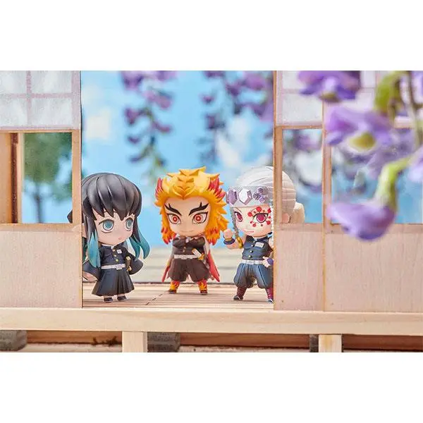 Demon Slayer: Kimetsu no Yaiba Zberateľská figúrka 5-balenie Sailor Tanjiro & The Hashira Mascot Set A 5 cm produktová fotografia