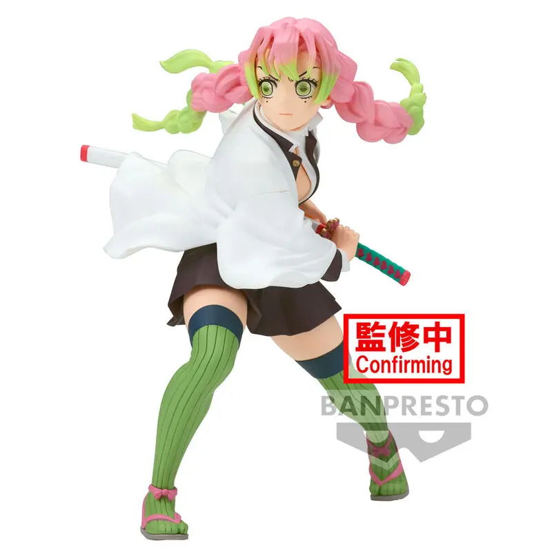 Demon Slayer Kimetsu no Yaiba Vibration Stars Mitsuri Kanroji figúrka 13 cm produktová fotografia