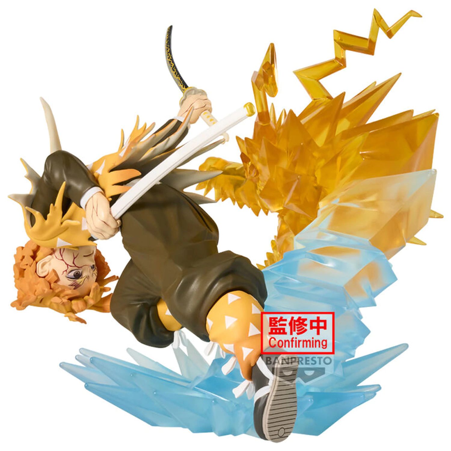 Demon Slayer Kimetsu no Yaiba Vibration Stars Zenitsu Agatsuma figúrka 12 cm produktová fotografia