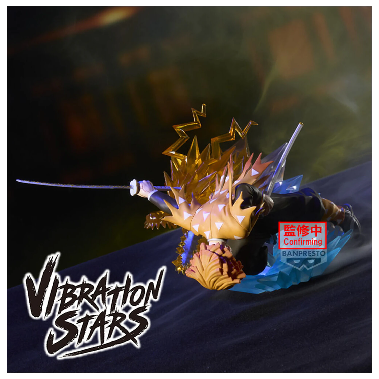 Demon Slayer Kimetsu no Yaiba Vibration Stars Zenitsu Agatsuma figúrka 12 cm produktová fotografia