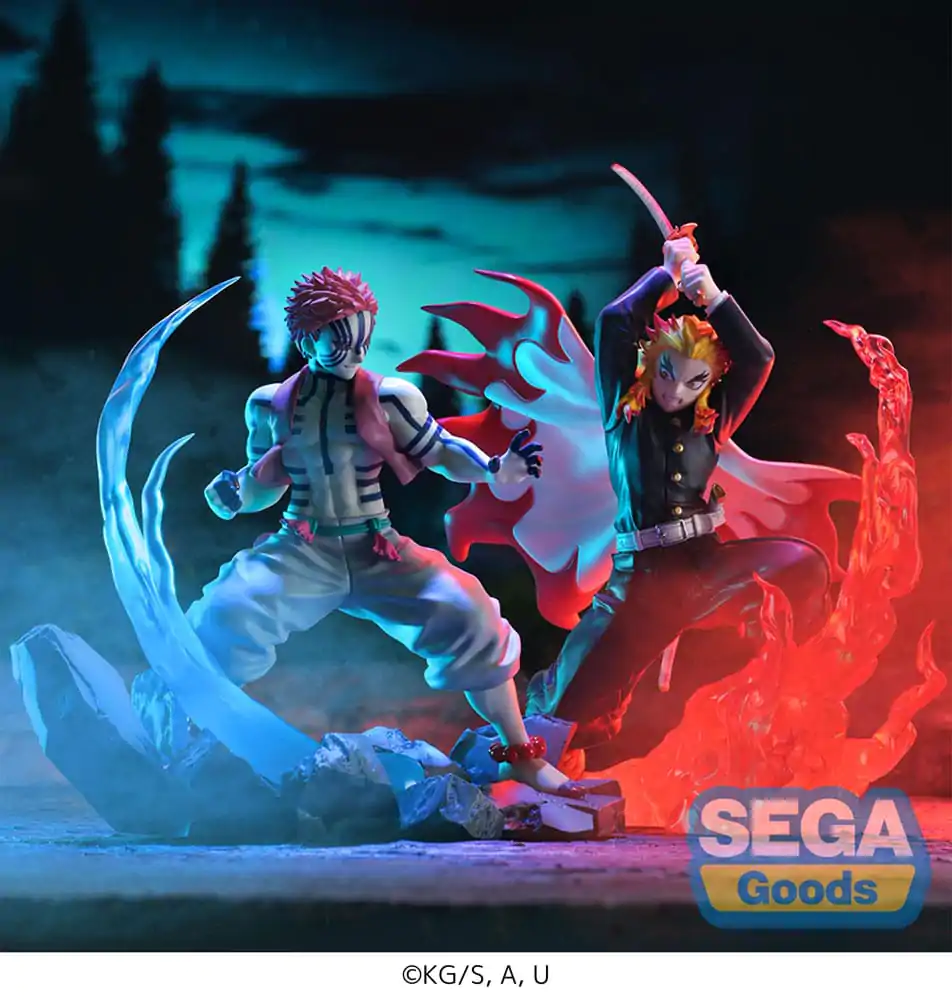 Demon Slayer: Kimetsu no Yaiba Xross Link Anime PVC Socha Kyojuro Rengoku 15 cm produktová fotografia