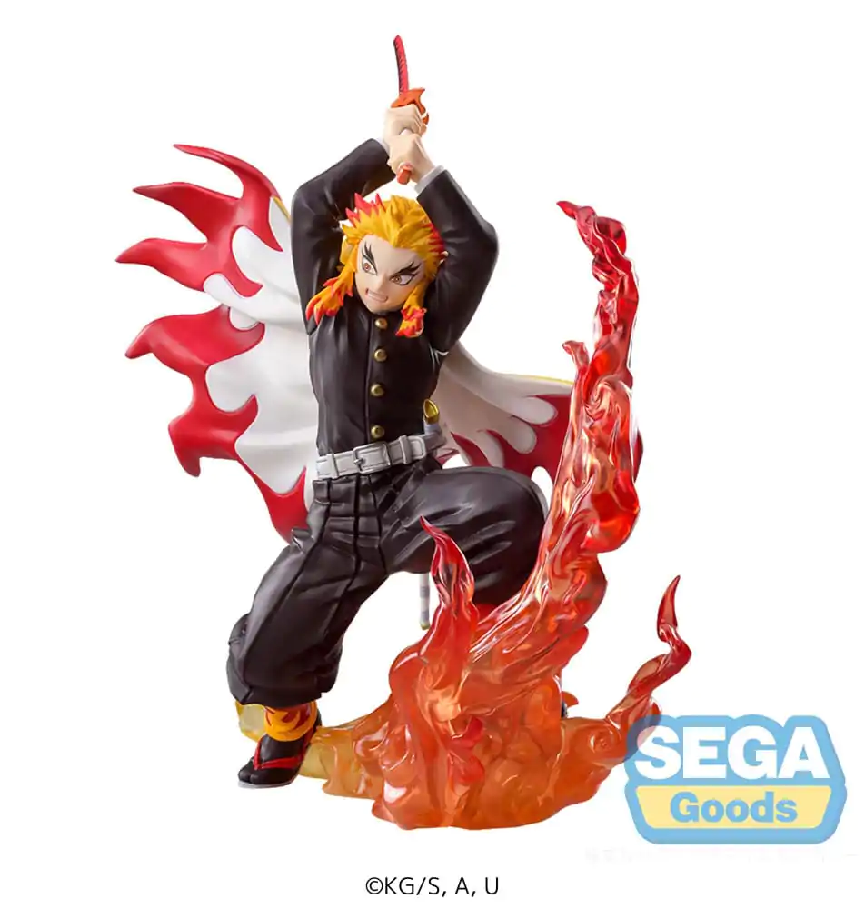 Demon Slayer: Kimetsu no Yaiba Xross Link Anime PVC Socha Kyojuro Rengoku 15 cm produktová fotografia