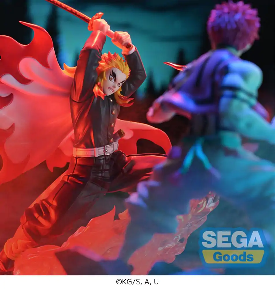 Demon Slayer: Kimetsu no Yaiba Xross Link Anime PVC Socha Kyojuro Rengoku 15 cm produktová fotografia