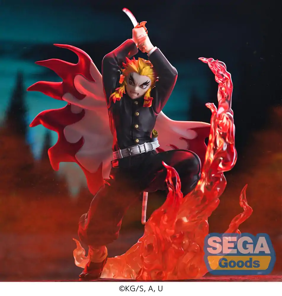 Demon Slayer: Kimetsu no Yaiba Xross Link Anime PVC Socha Kyojuro Rengoku 15 cm produktová fotografia