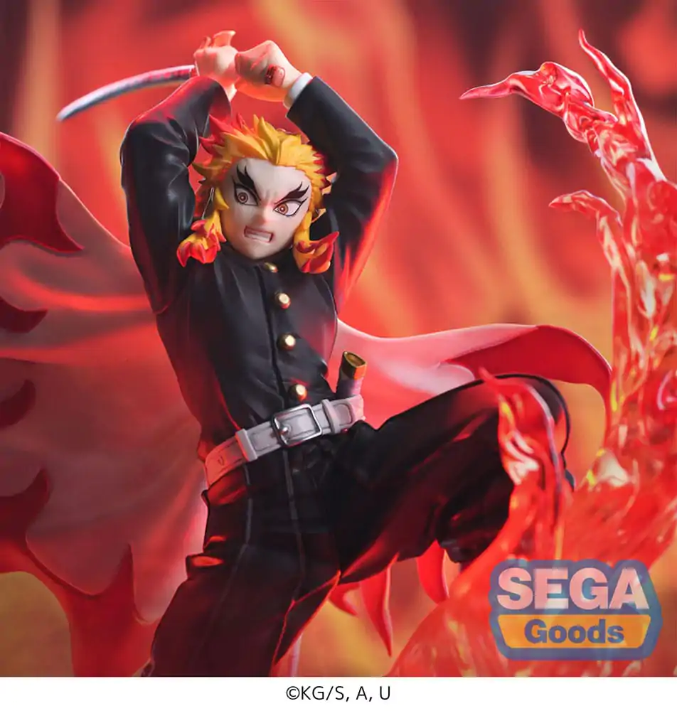 Demon Slayer: Kimetsu no Yaiba Xross Link Anime PVC Socha Kyojuro Rengoku 15 cm produktová fotografia