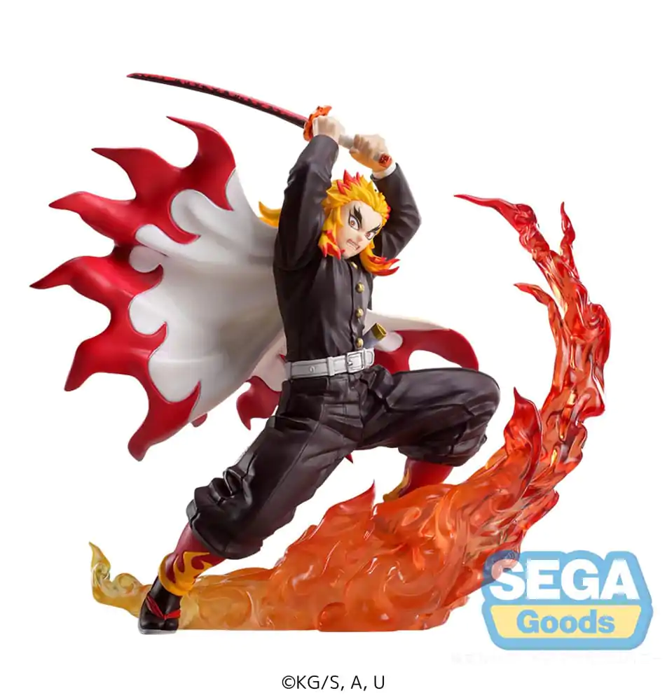 Demon Slayer: Kimetsu no Yaiba Xross Link Anime PVC Socha Kyojuro Rengoku 15 cm produktová fotografia