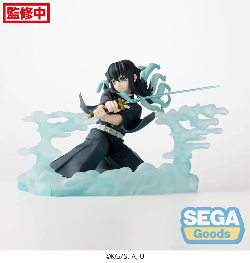 Demon Slayer: Kimetsu no Yaiba Xross Link Anime PVC soška Muichiro Tokito Hashira Training Arc 11 cm termékfotó