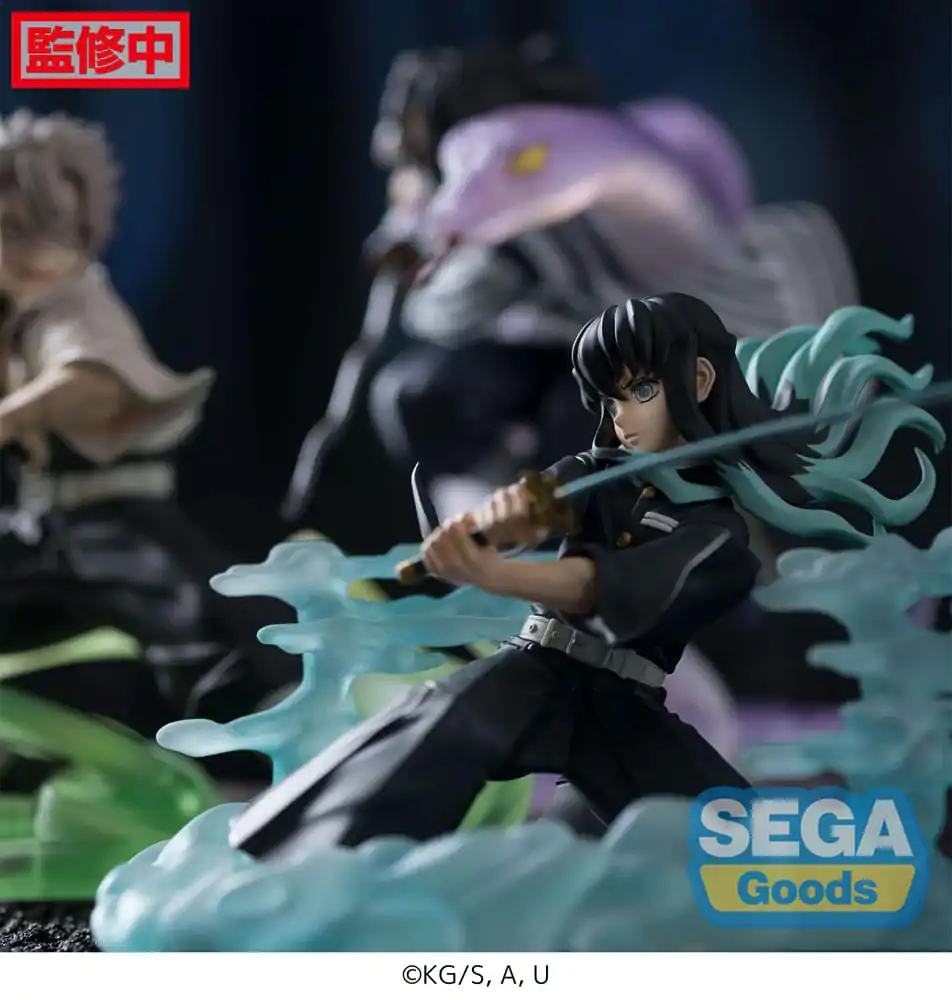 Demon Slayer: Kimetsu no Yaiba Xross Link Anime PVC soška Muichiro Tokito Hashira Training Arc 11 cm termékfotó