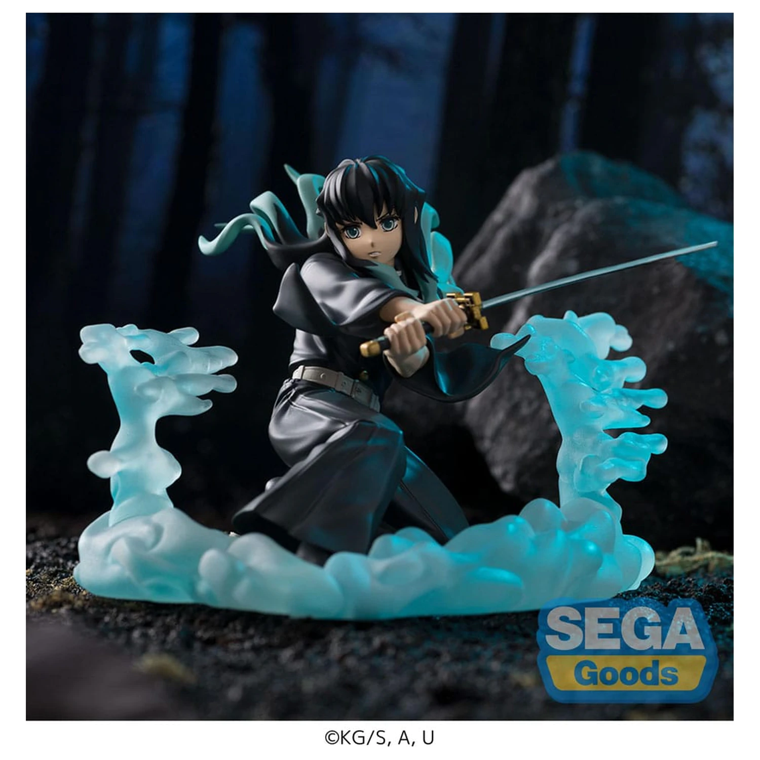 Demon Slayer: Kimetsu no Yaiba Xross Link Anime PVC Socha Muichiro Tokito Hashira Training Arc 11 cm produktová fotografia