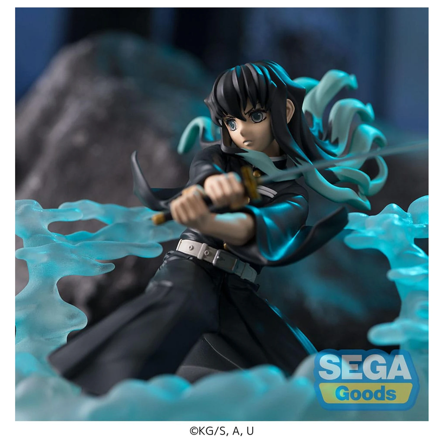Demon Slayer: Kimetsu no Yaiba Xross Link Anime PVC Socha Muichiro Tokito Hashira Training Arc 11 cm produktová fotografia