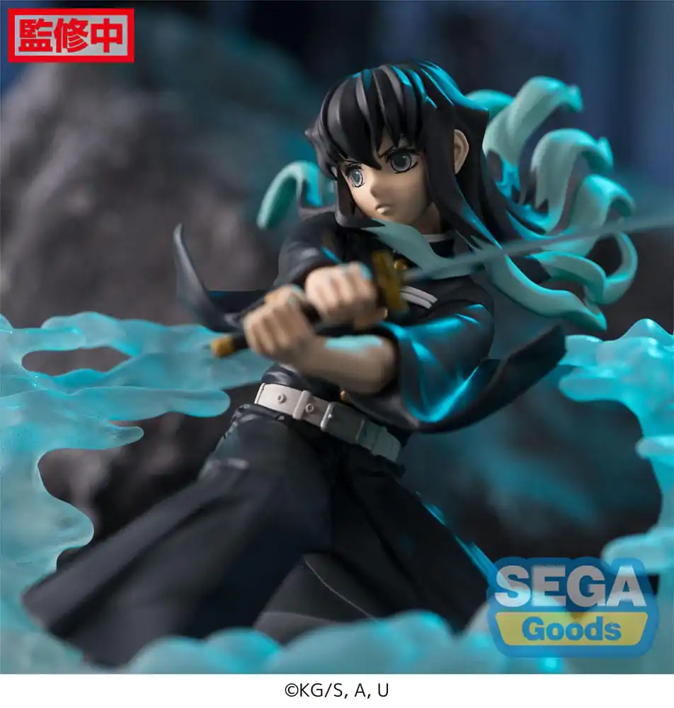 Demon Slayer: Kimetsu no Yaiba Xross Link Anime PVC soška Muichiro Tokito Hashira Training Arc 11 cm termékfotó