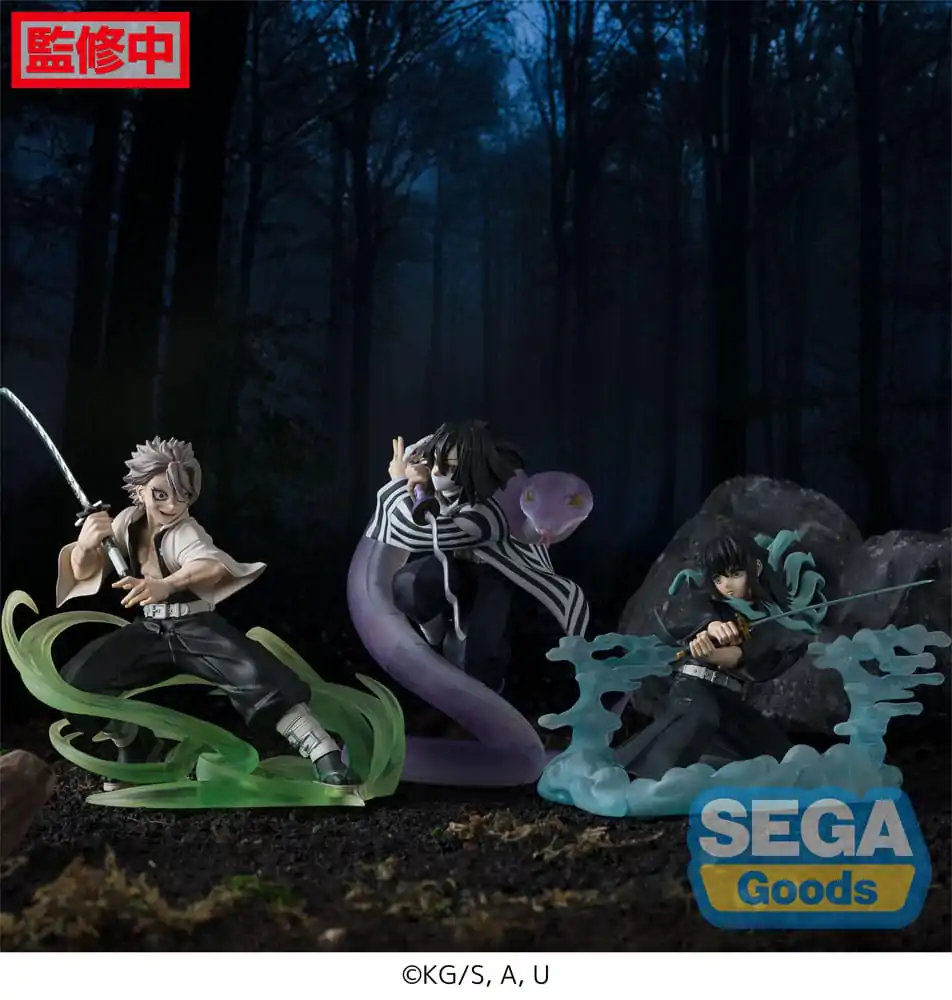 Demon Slayer: Kimetsu no Yaiba Xross Link Anime PVC soška Muichiro Tokito Hashira Training Arc 11 cm termékfotó