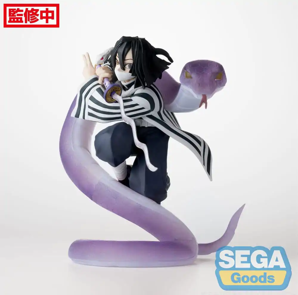 Demon Slayer: Kimetsu no Yaiba Xross Link Anime PVC Figúrka Obanai Iguro Hashira Training Arc 14 cm termékfotó