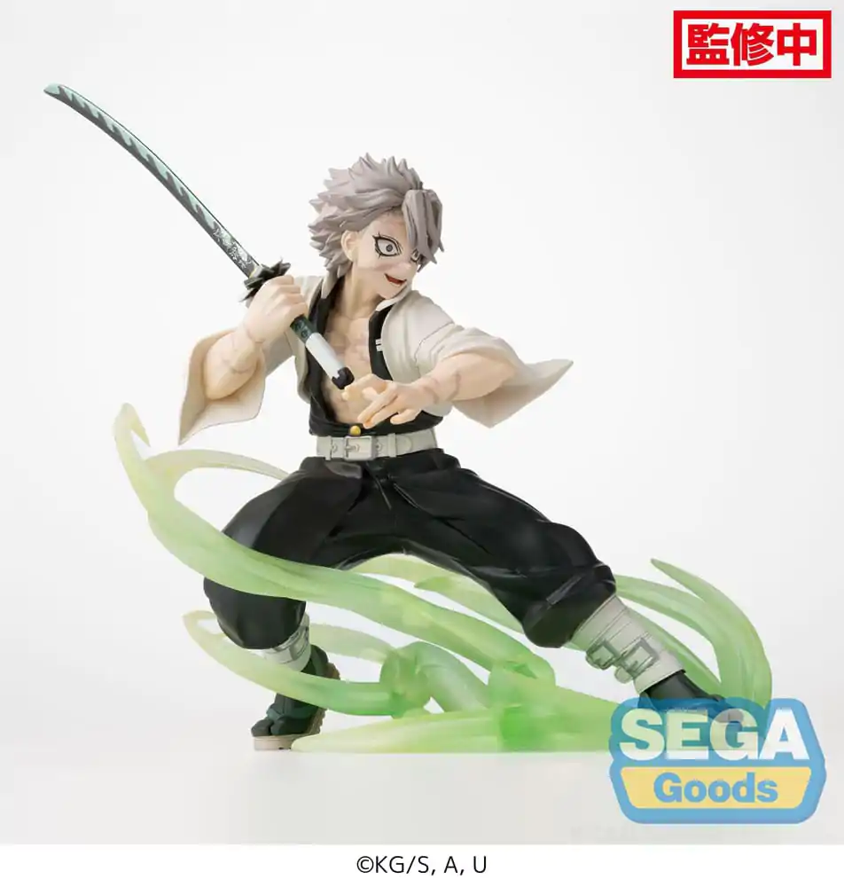 Demon Slayer: Kimetsu no Yaiba Xross Link Anime PVC Figúrka Sanemi Shinazugawa Hashira Tréning Arch 12 cm termékfotó