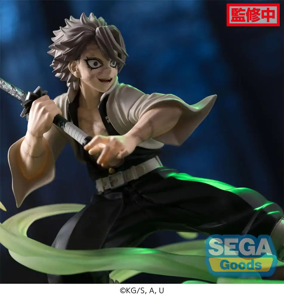 Demon Slayer: Kimetsu no Yaiba Xross Link Anime PVC Figúrka Sanemi Shinazugawa Hashira Tréning Arch 12 cm termékfotó