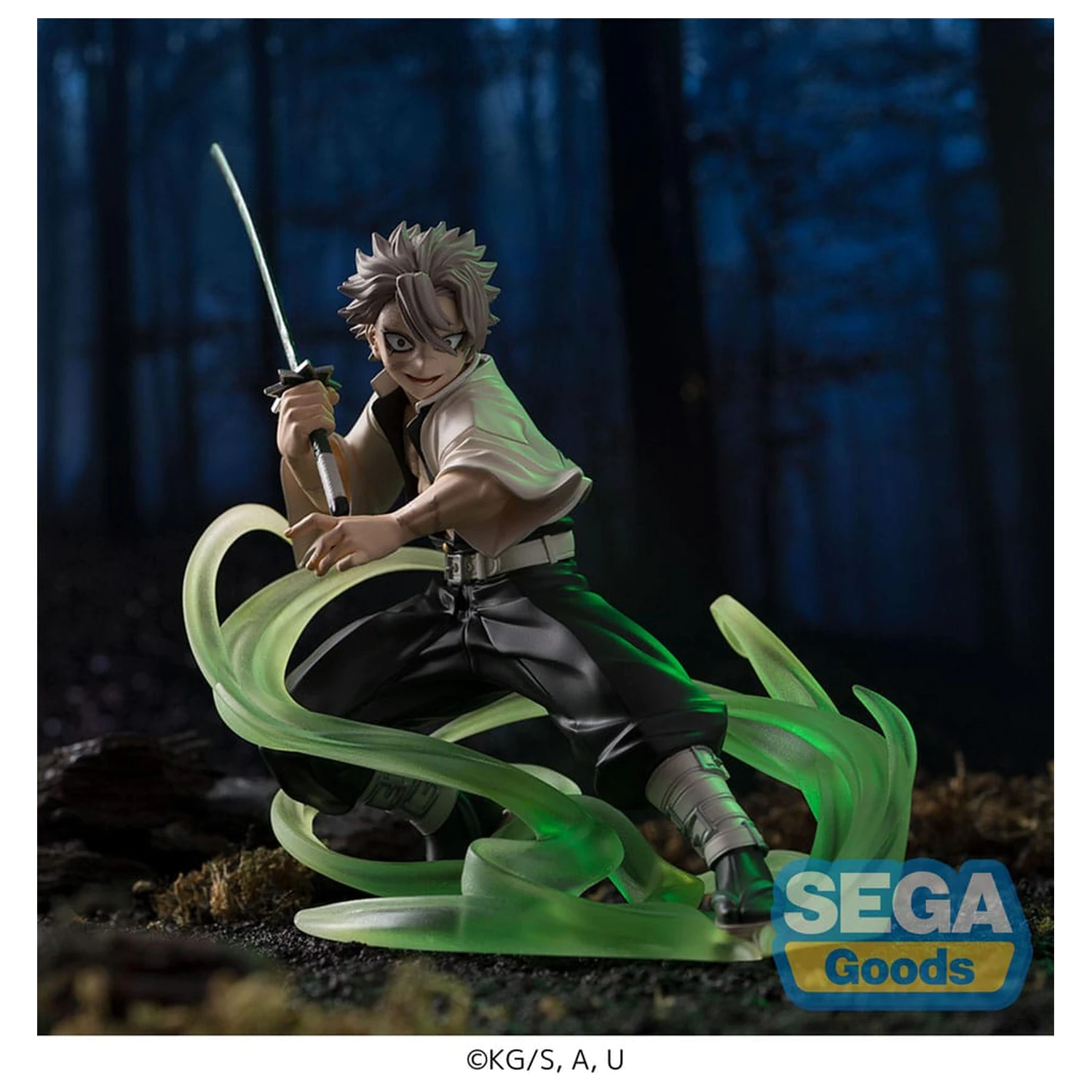 Demon Slayer: Kimetsu no Yaiba Xross Link Anime PVC socha Sanemi Shinazugawa Hashira Training Arc 12 cm produktová fotografia