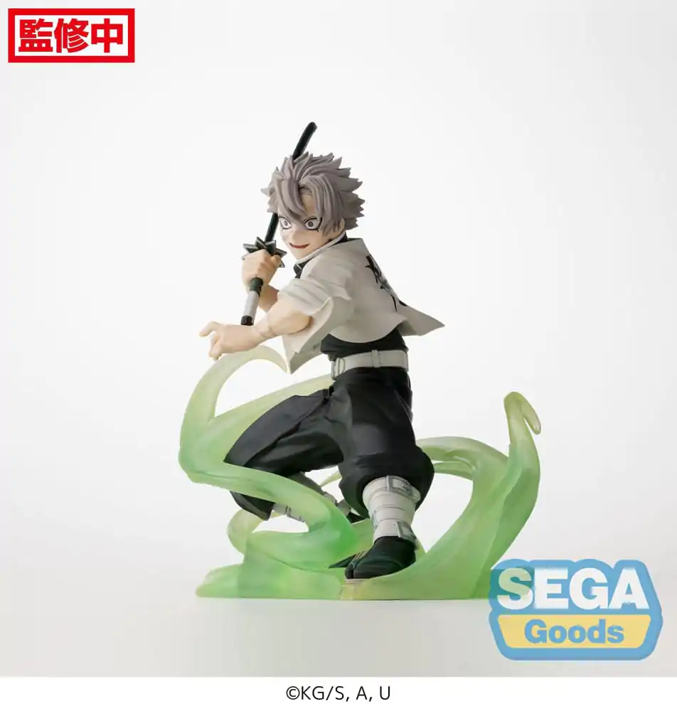 Demon Slayer: Kimetsu no Yaiba Xross Link Anime PVC Figúrka Sanemi Shinazugawa Hashira Tréning Arch 12 cm termékfotó