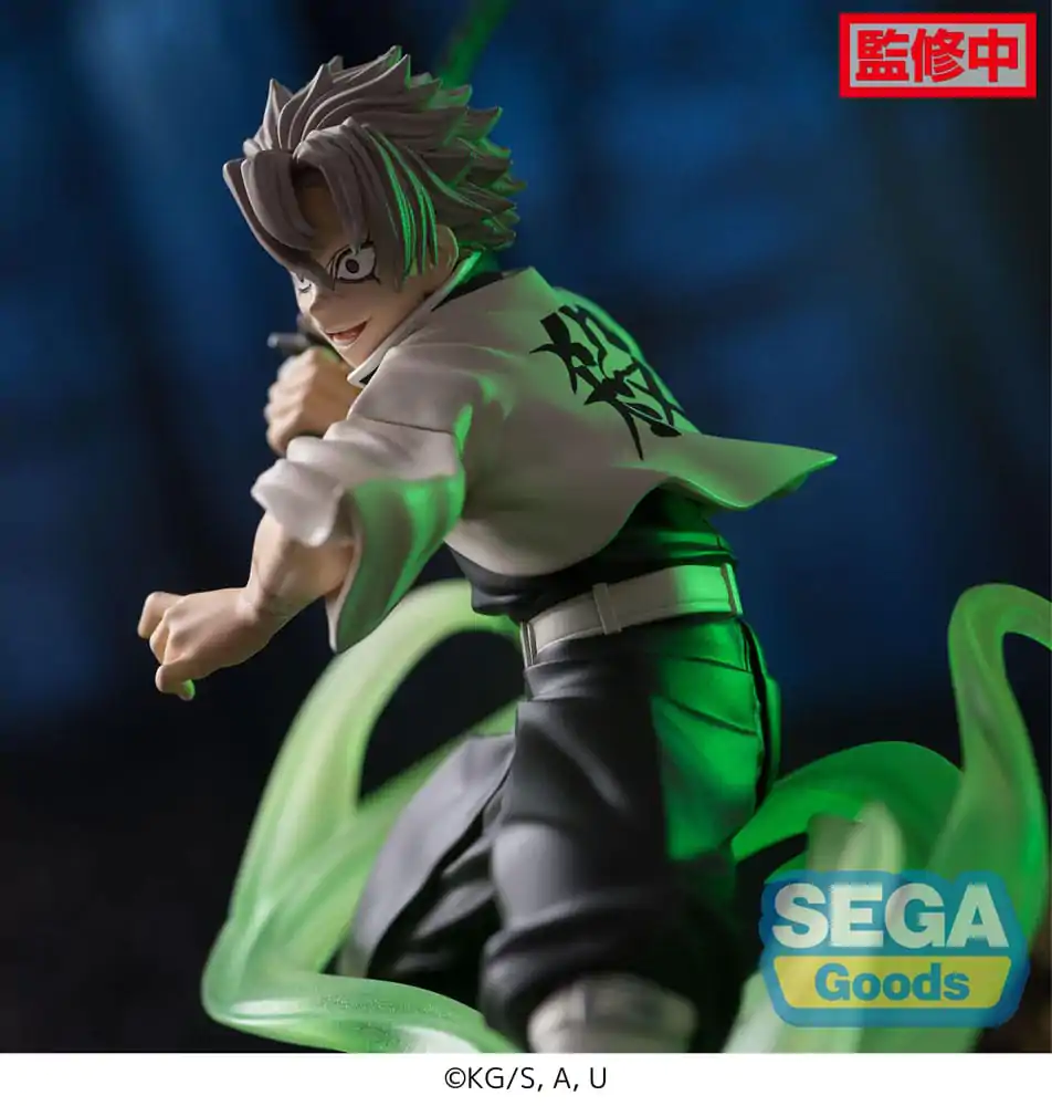 Demon Slayer: Kimetsu no Yaiba Xross Link Anime PVC Figúrka Sanemi Shinazugawa Hashira Tréning Arch 12 cm termékfotó