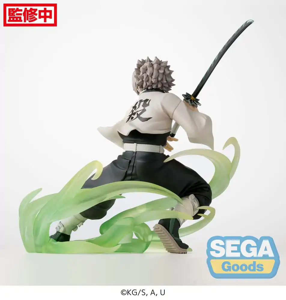 Demon Slayer: Kimetsu no Yaiba Xross Link Anime PVC Figúrka Sanemi Shinazugawa Hashira Tréning Arch 12 cm termékfotó