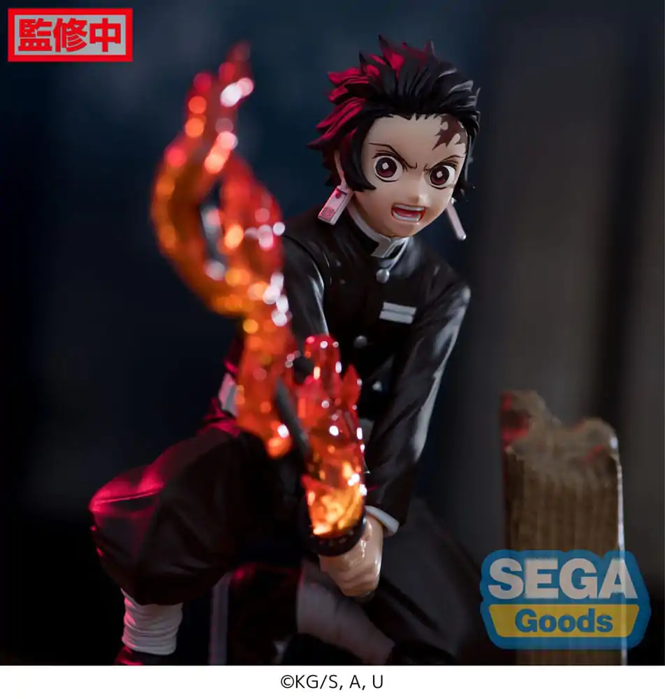 Demon Slayer: Kimetsu no Yaiba Xross Link Anime PVC figúrka Tanjiro Kamado -Swordsmith Village Arc- 12 cm termékfotó