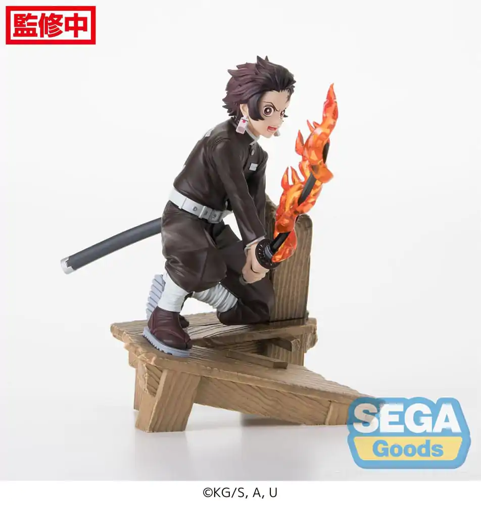 Demon Slayer: Kimetsu no Yaiba Xross Link Anime PVC figúrka Tanjiro Kamado -Swordsmith Village Arc- 12 cm termékfotó