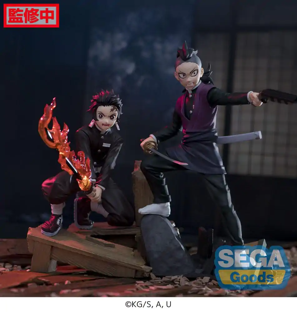 Demon Slayer: Kimetsu no Yaiba Xross Link Anime PVC figúrka Tanjiro Kamado -Swordsmith Village Arc- 12 cm termékfotó