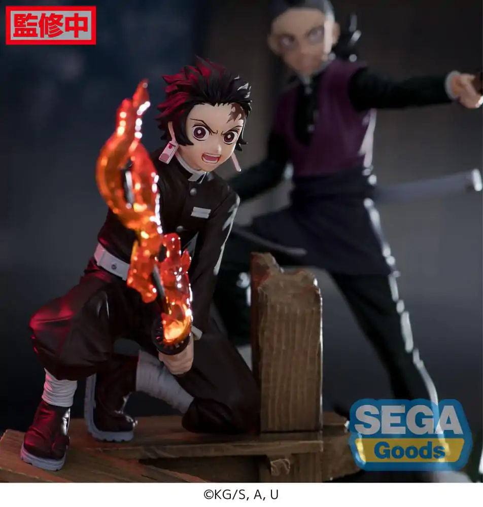 Demon Slayer: Kimetsu no Yaiba Xross Link Anime PVC figúrka Tanjiro Kamado -Swordsmith Village Arc- 12 cm termékfotó