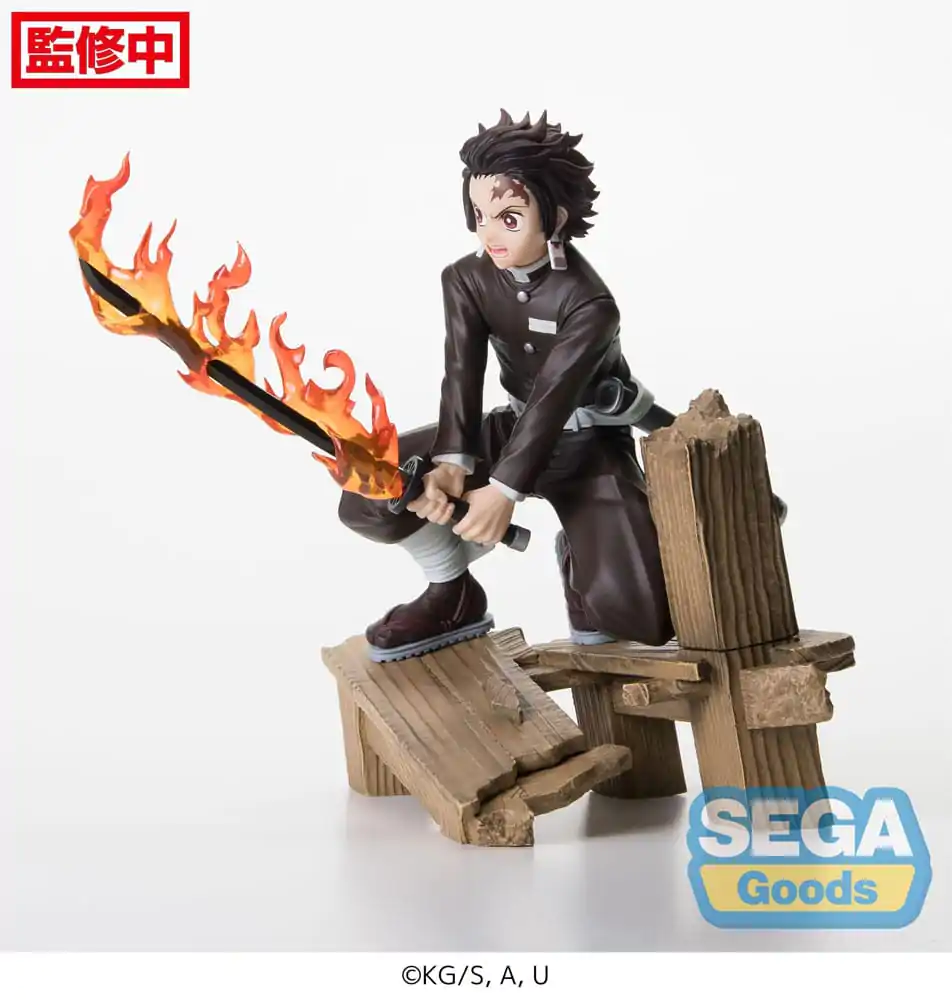 Demon Slayer: Kimetsu no Yaiba Xross Link Anime PVC figúrka Tanjiro Kamado -Swordsmith Village Arc- 12 cm termékfotó