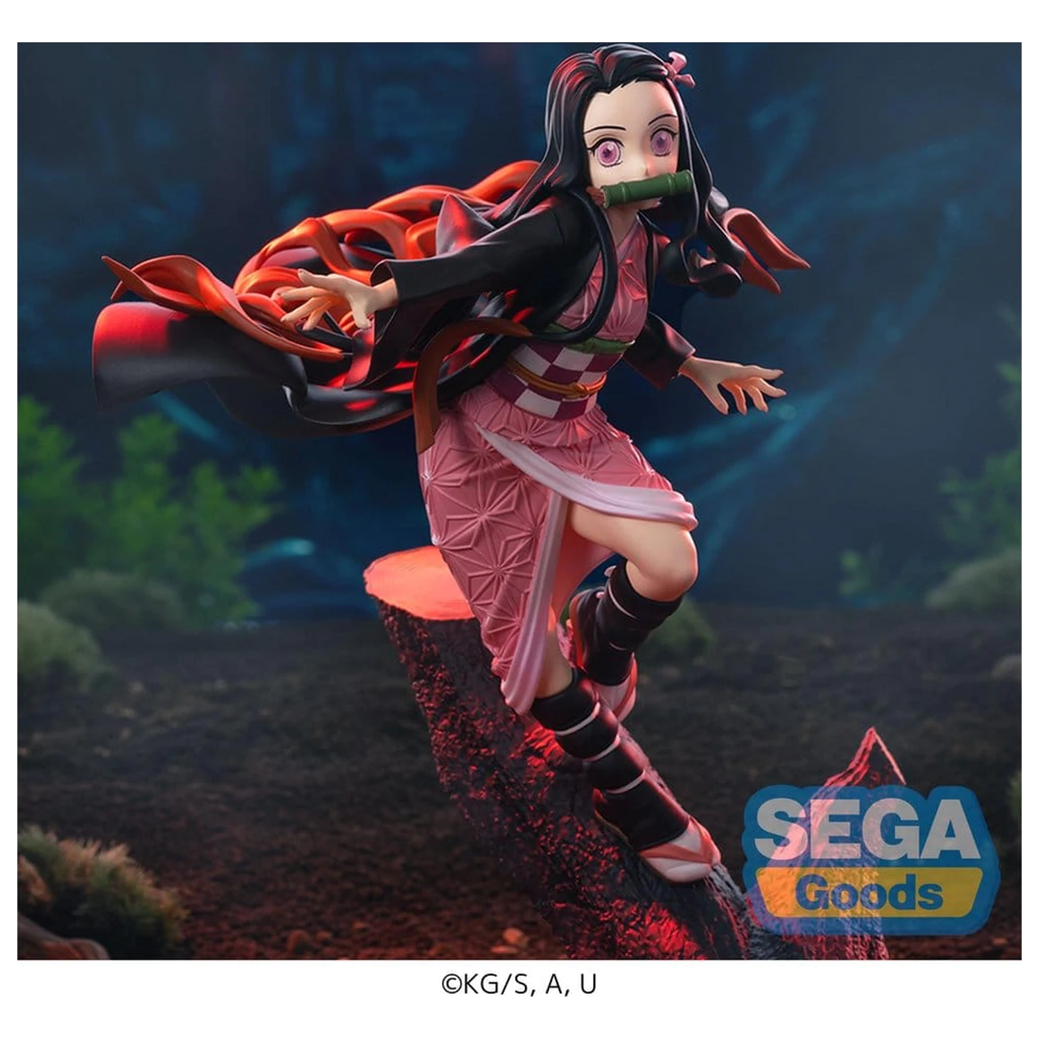 Demon Slayer: Kimetsu no Yaiba XrossLink PVC Socha Nezuko Kamado 16 cm produktová fotografia